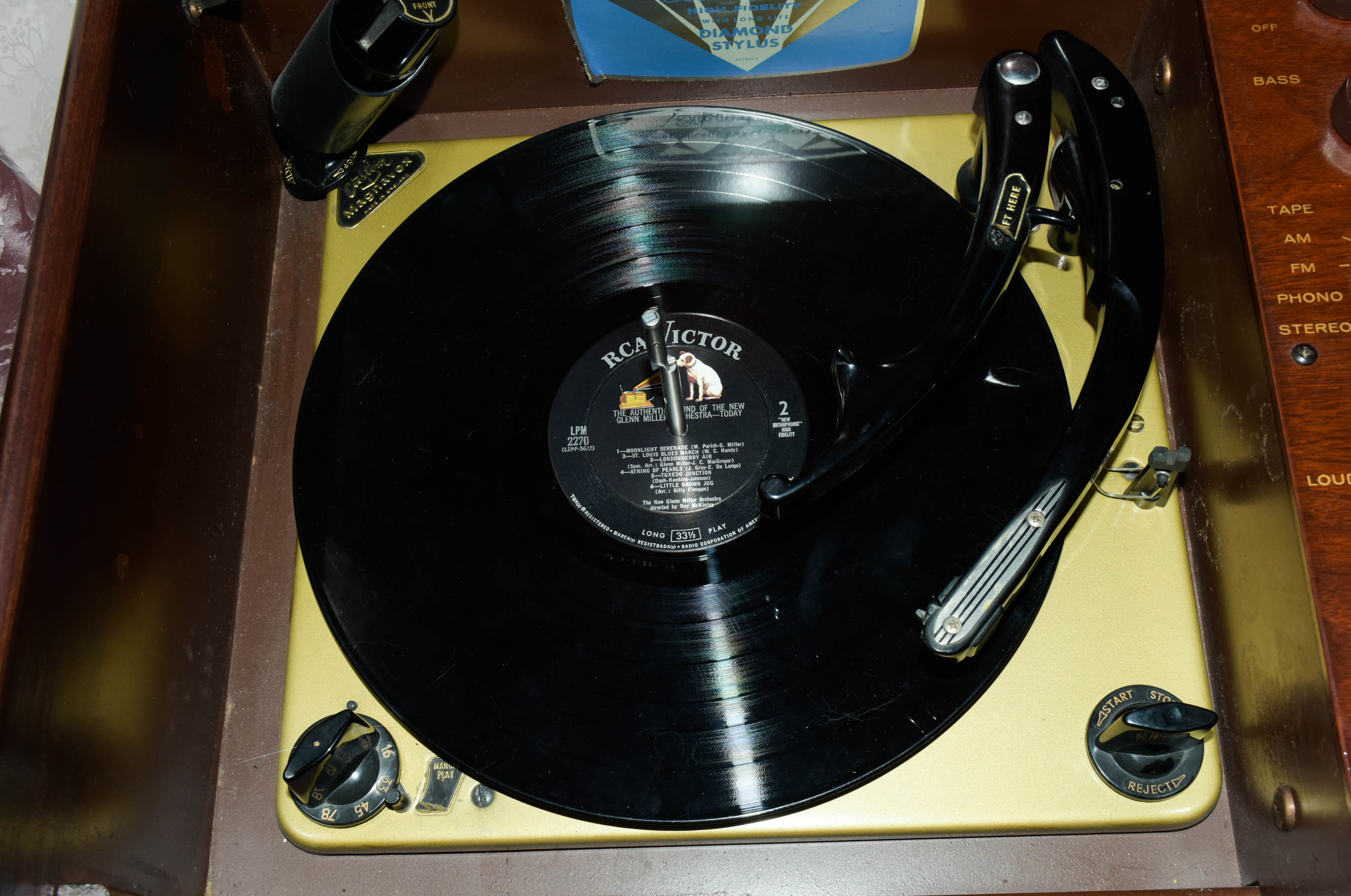 Pair of Mid-Century Magnavox Stereo Cabinets
