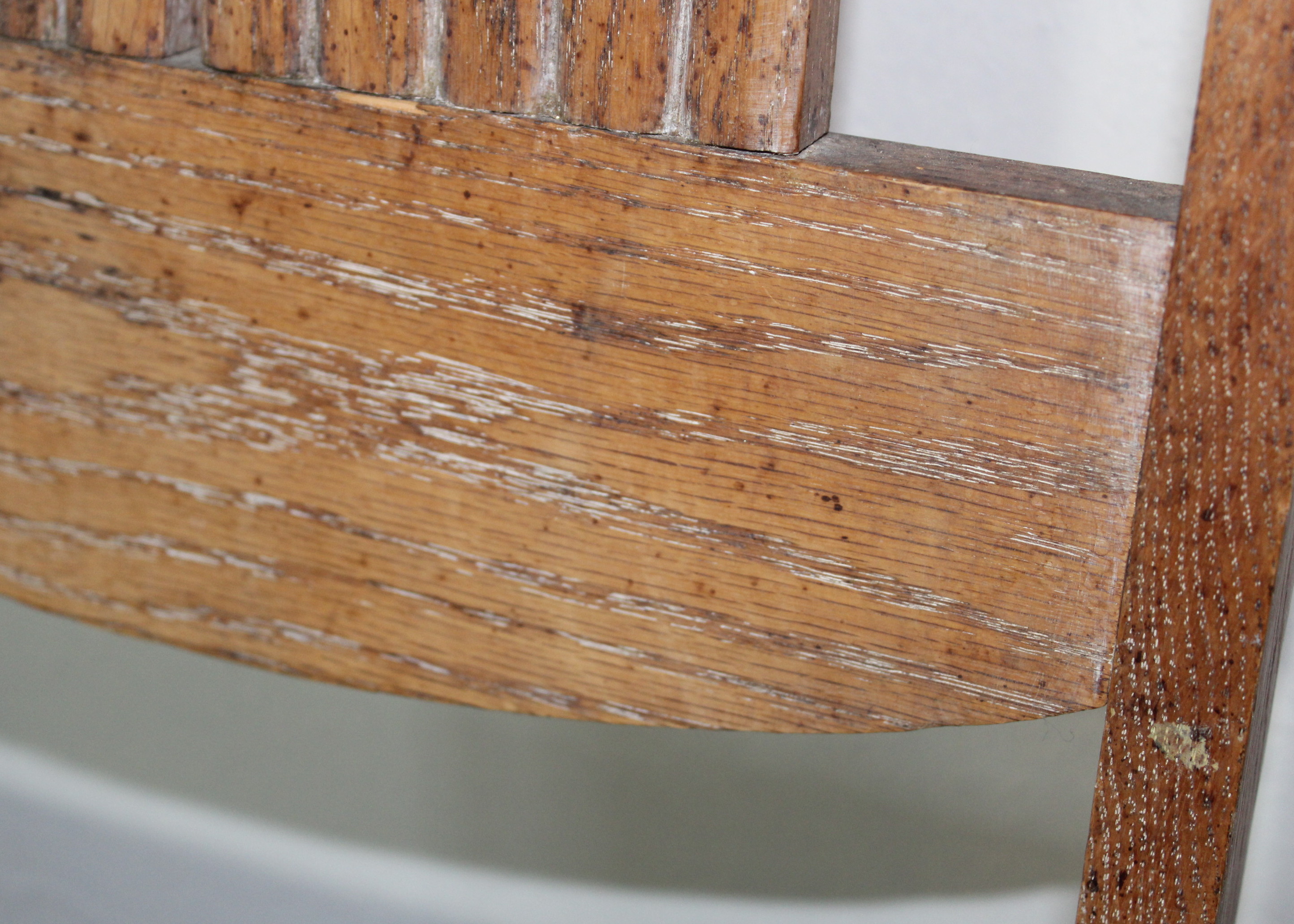 Small Oak Dinette Table and Four Chairs