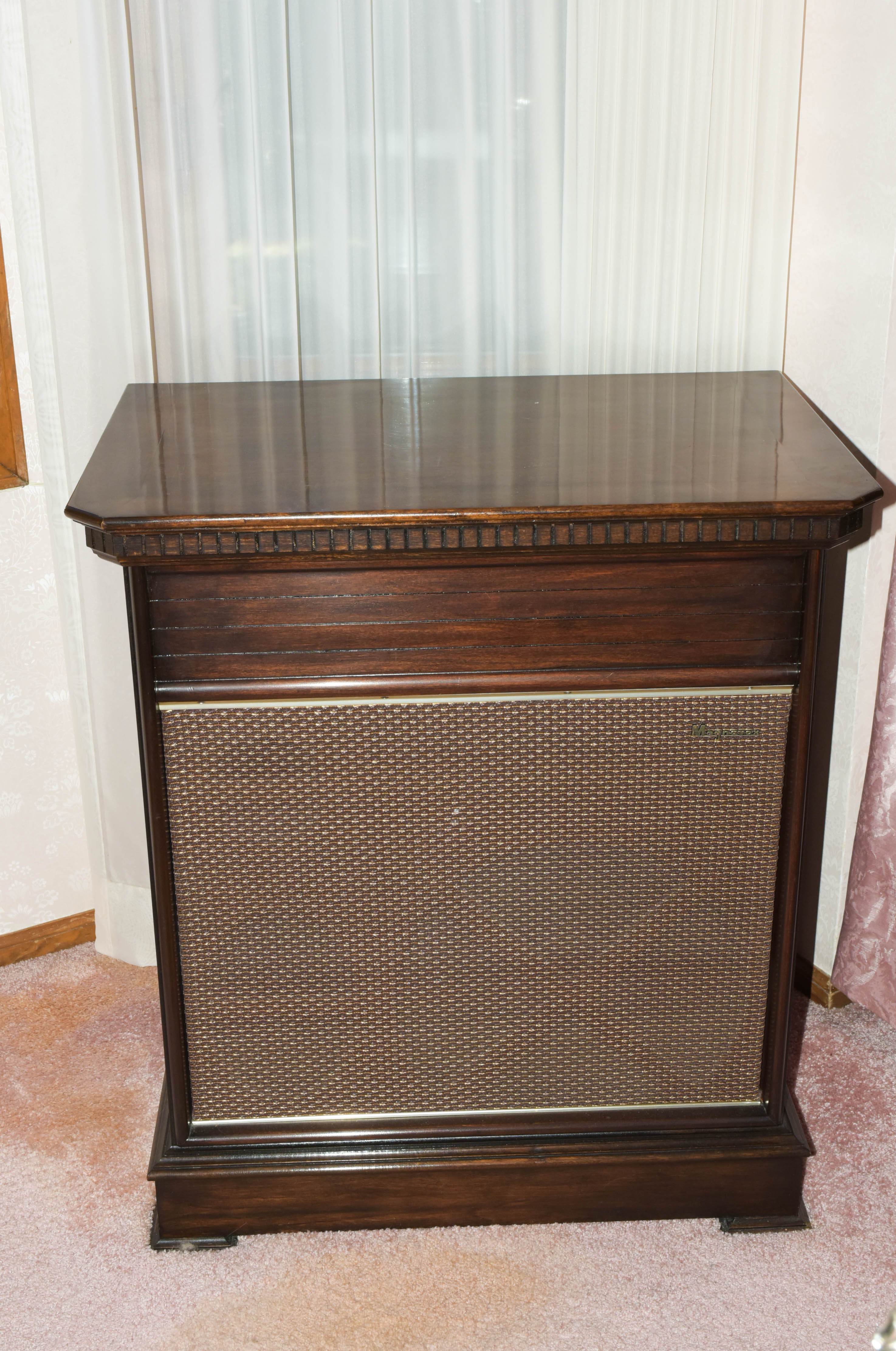 Pair of Mid-Century Magnavox Stereo Cabinets