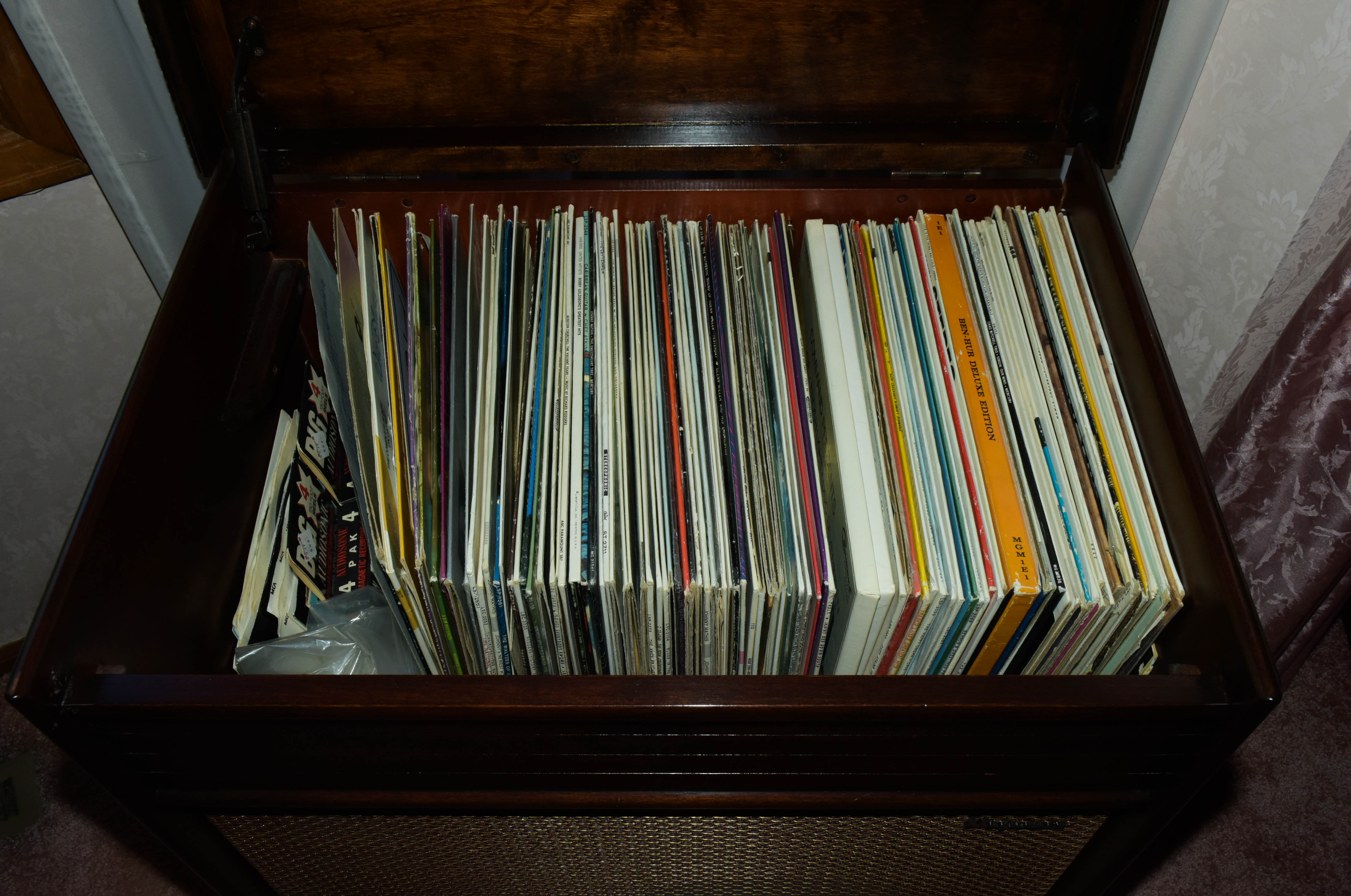Pair of Mid-Century Magnavox Stereo Cabinets