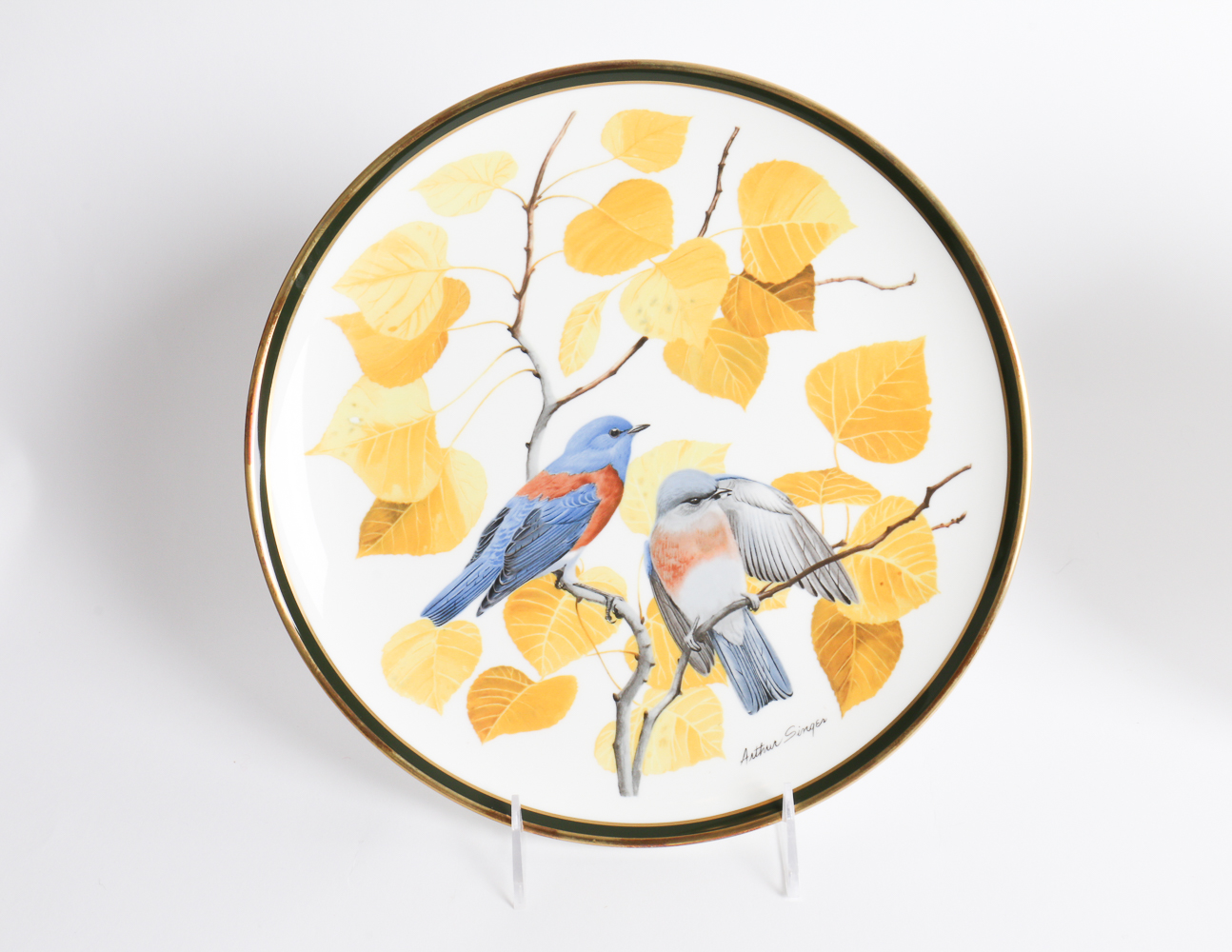 Collection Of Songbirds Of The World Porcelain Collector's Plates