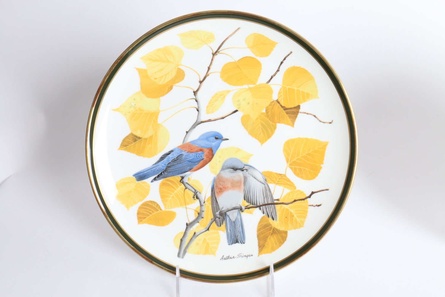 Collection Of Songbirds Of The World Porcelain Collector's Plates