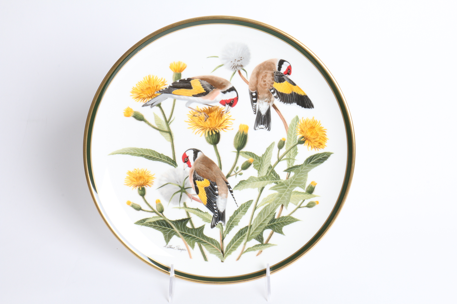 Collection Of Songbirds Of The World Porcelain Collector's Plates