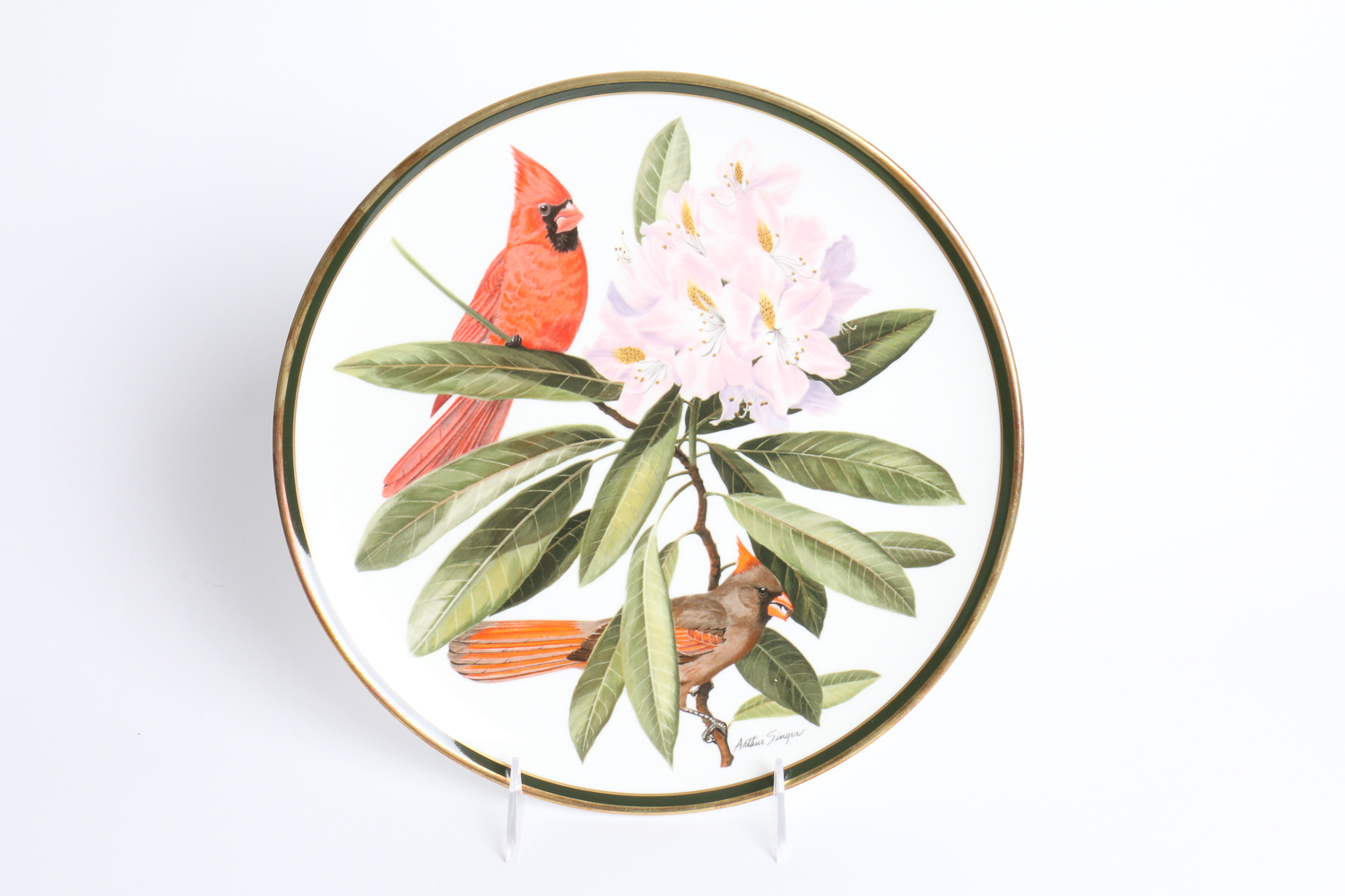 Collection Of Songbirds Of The World Porcelain Collector's Plates