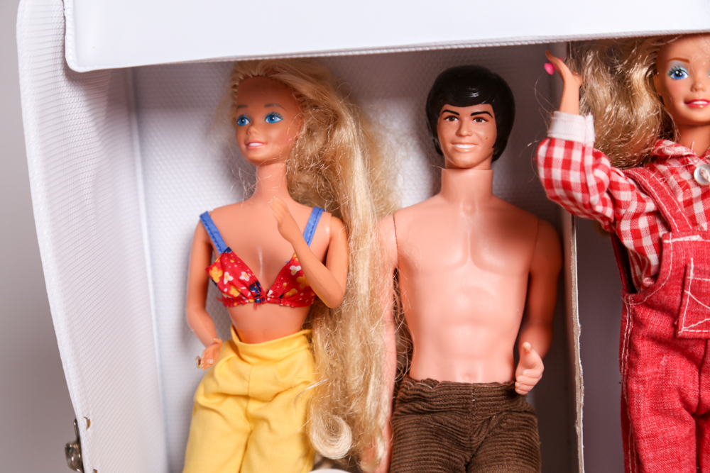 Huge Collection of Vintage Barbie® Dolls and Accessories