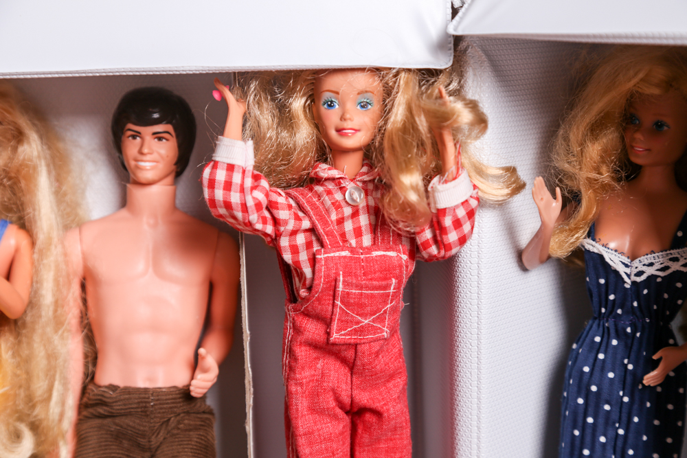 Huge Collection of Vintage Barbie® Dolls and Accessories