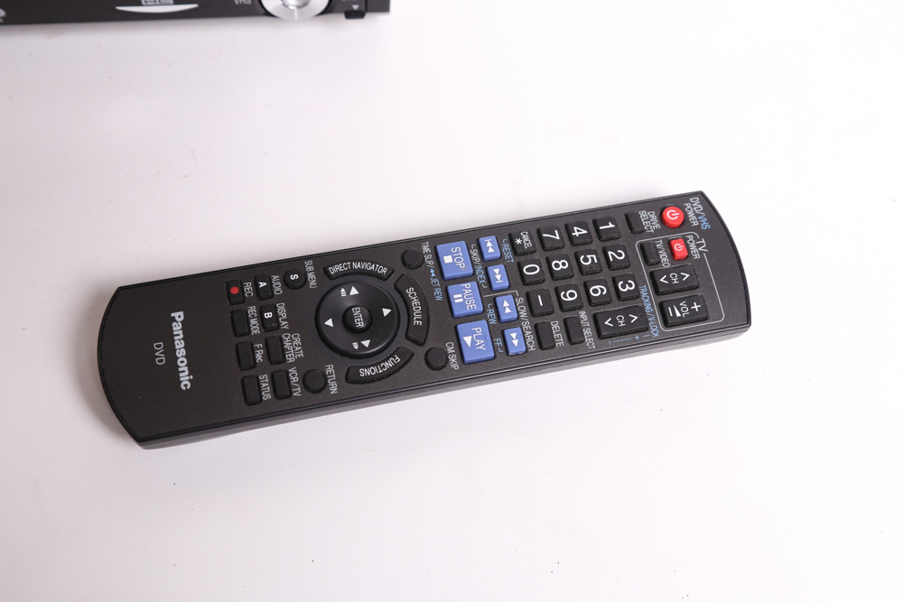 Sony DVP-S360 CD/DVD Player and Panasonic DMR-EZ47V DVD Recorder