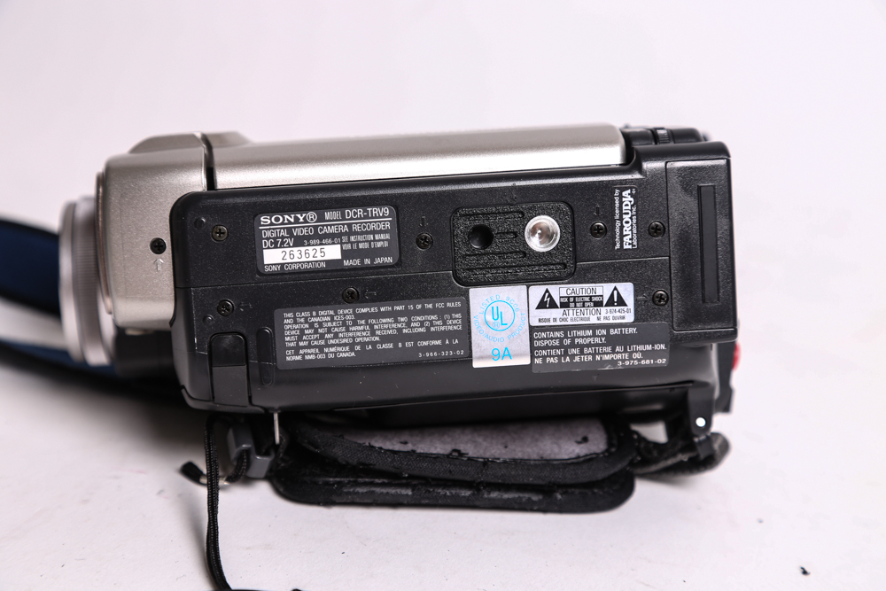 Sony DCR TRV9 Steadyshot Handycam with Case