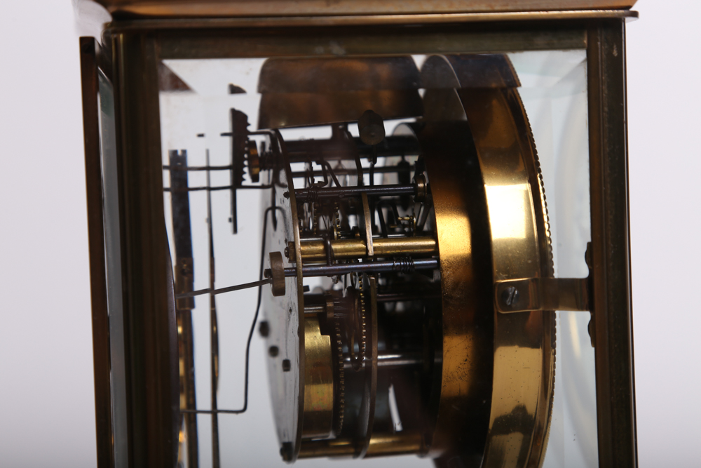 1919 Julius E. Thoendel Glass Case Clock
