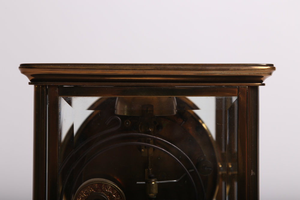 1919 Julius E. Thoendel Glass Case Clock
