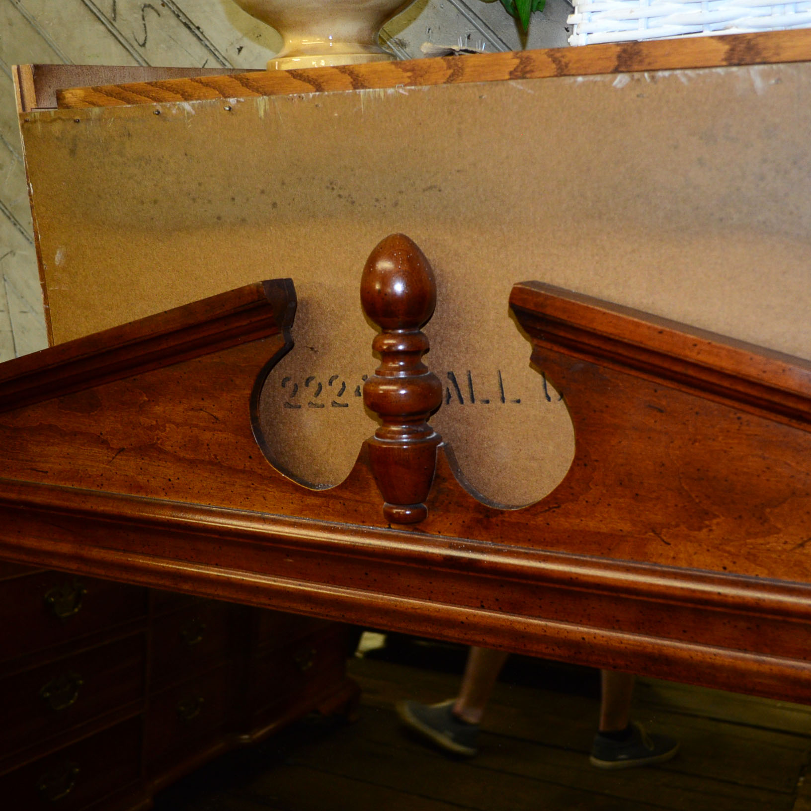 Cherry Traditional Mirror