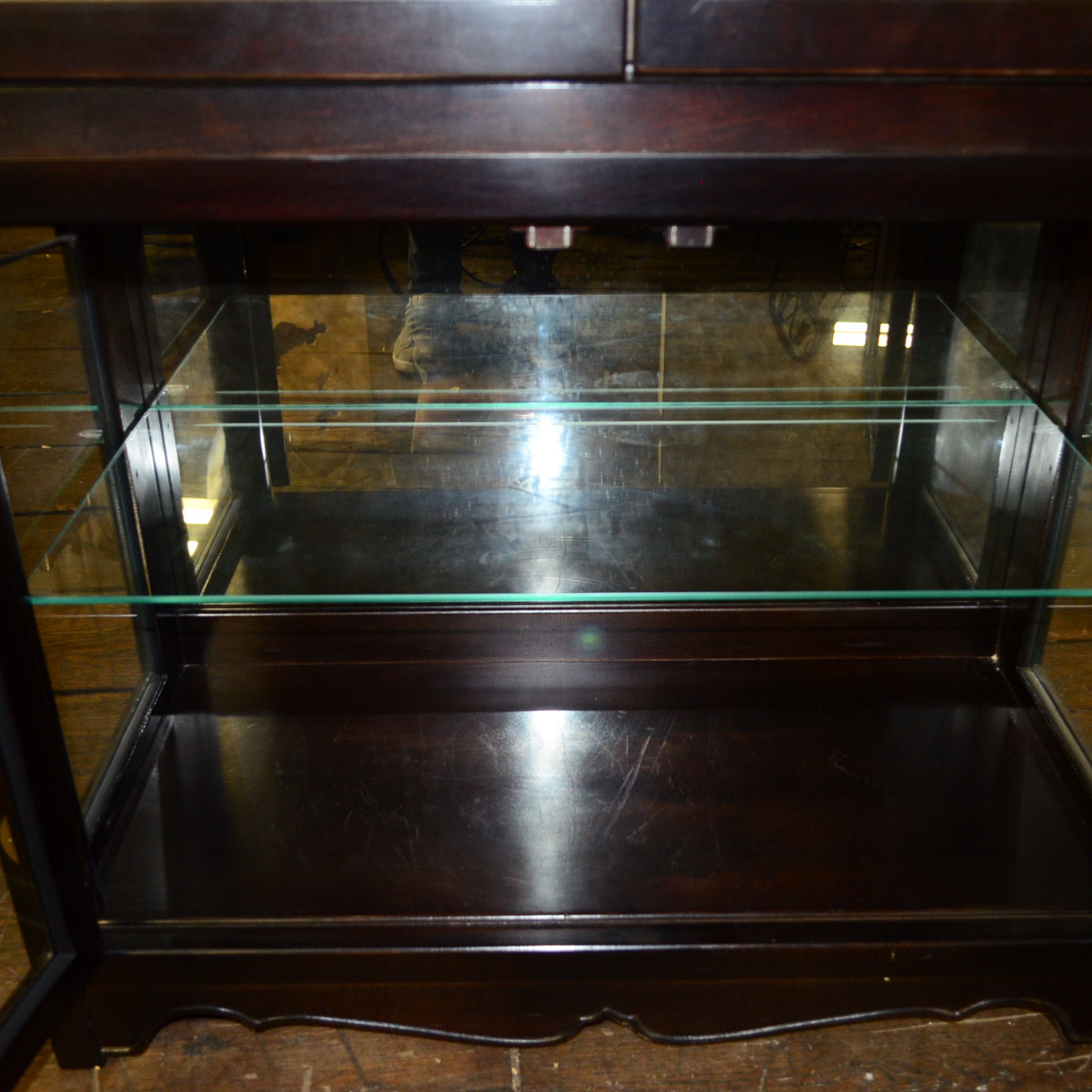 Asian Inspired Curio Cabinet