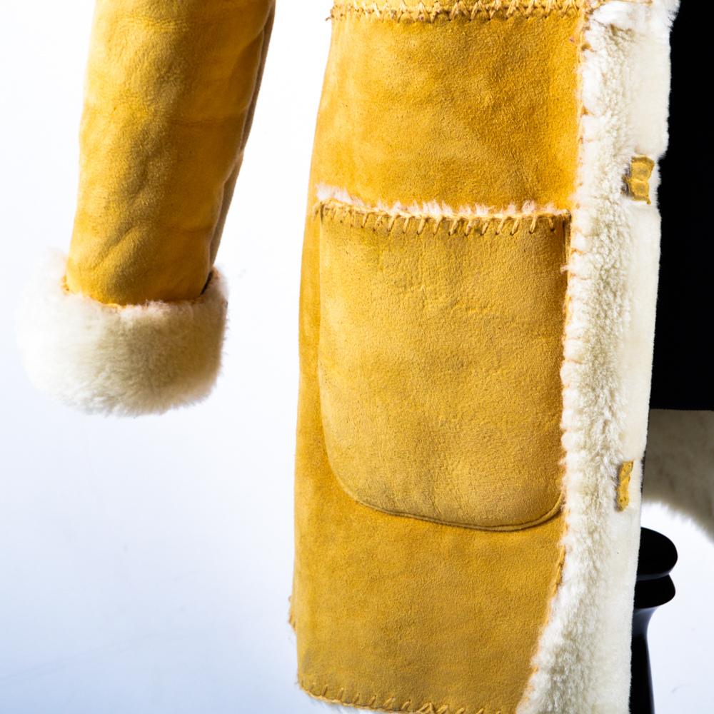 Women's Isabella Bird Faux Shearling Leather Coat