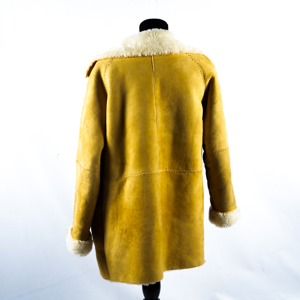 Women's Isabella Bird Faux Shearling Leather Coat