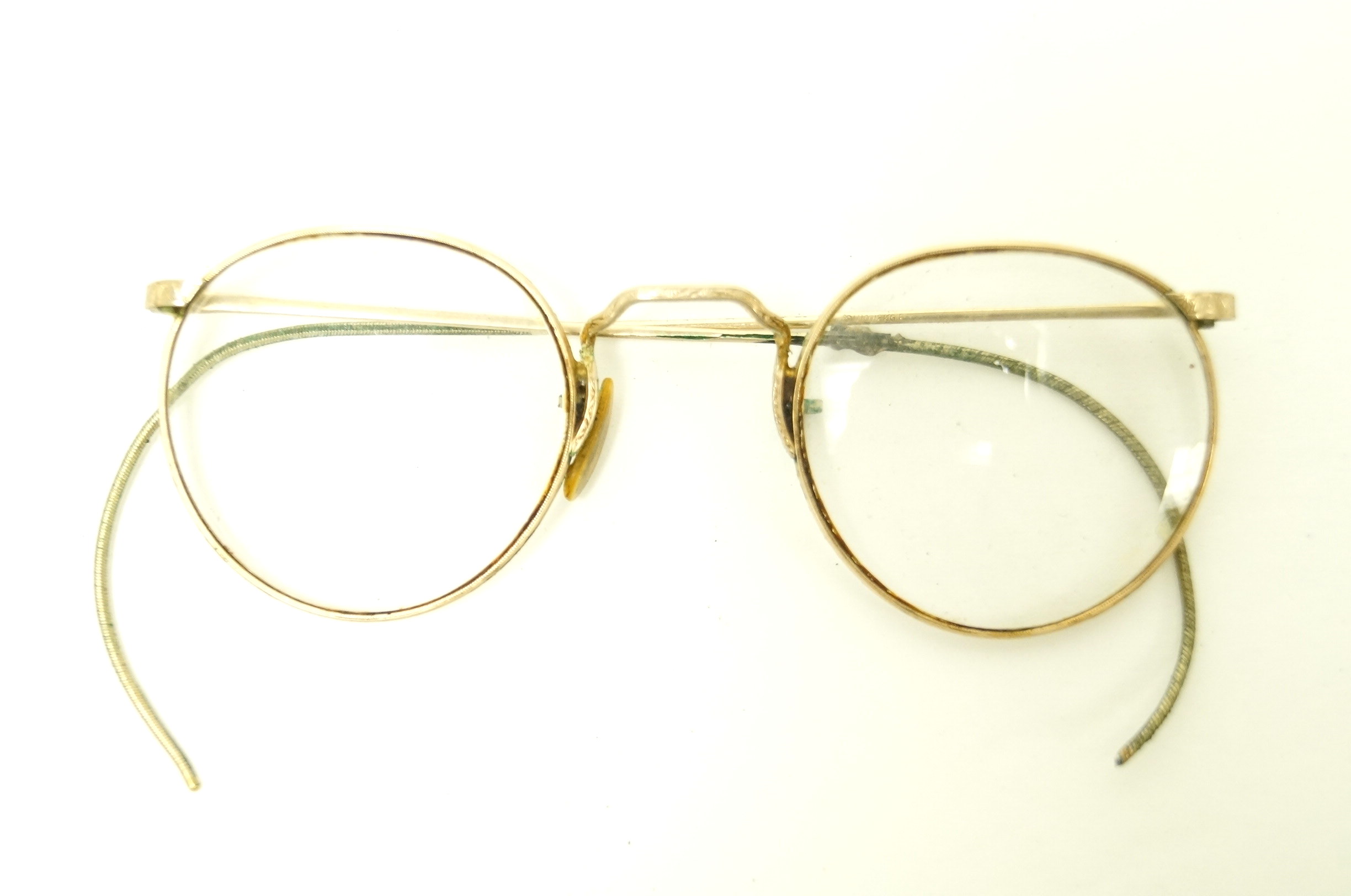 Antique Eyeglasses and Wooden Handles