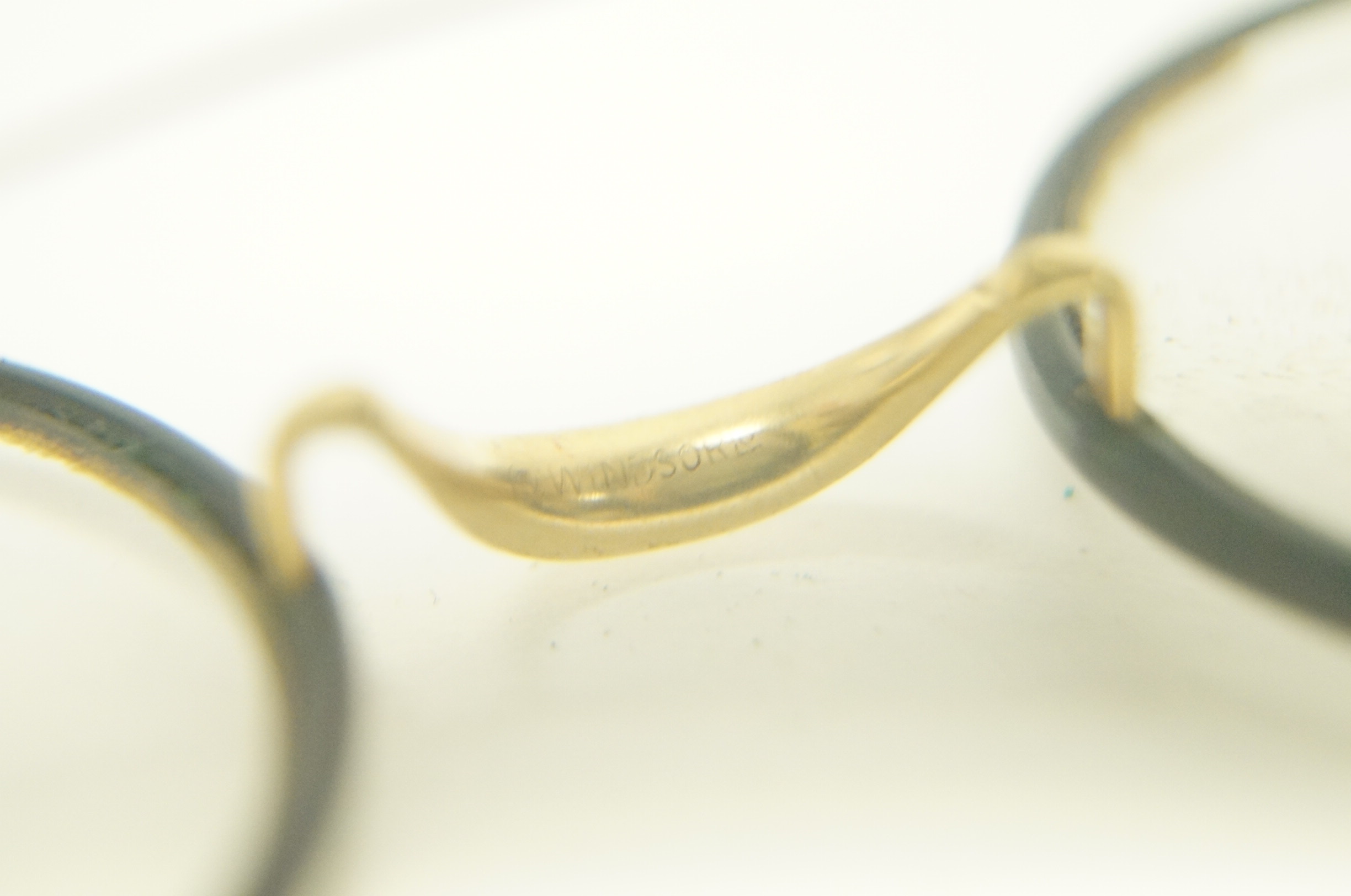 Antique Eyeglasses and Wooden Handles