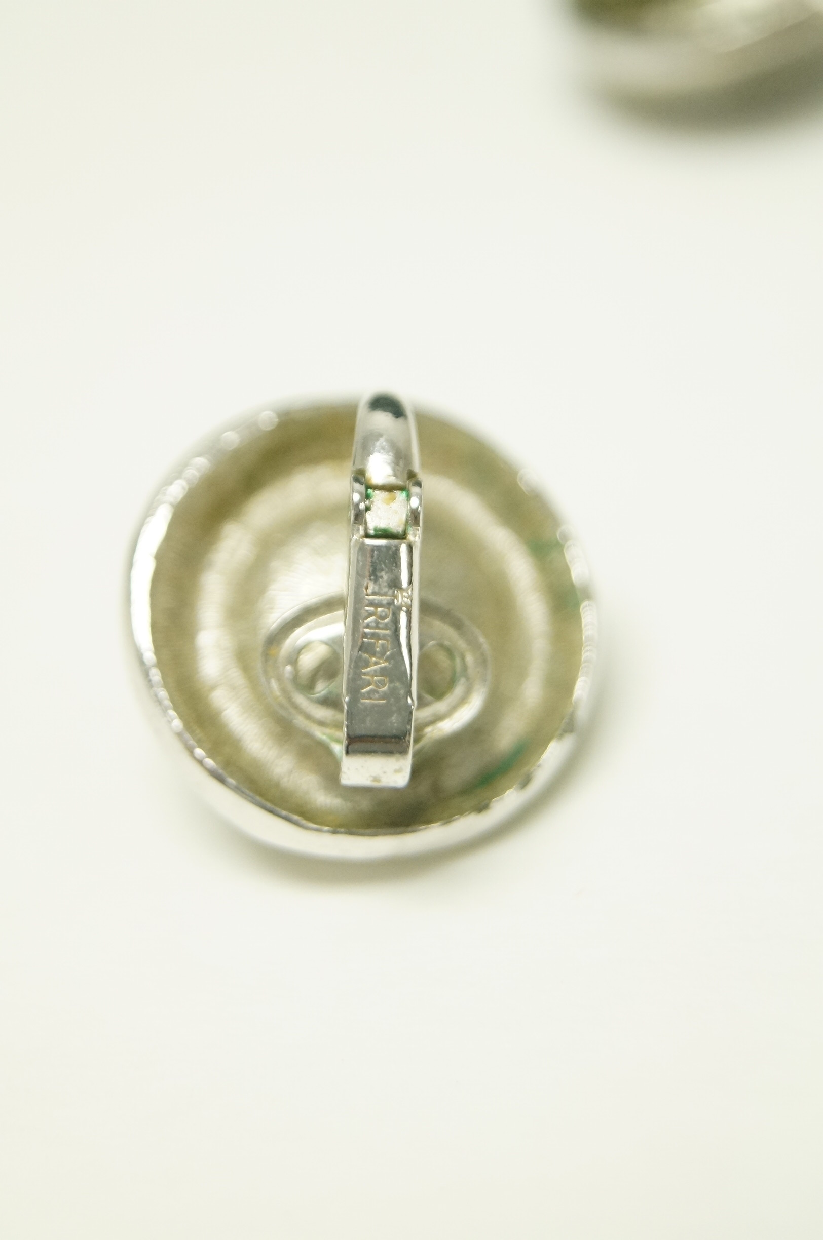 Collection of Vintage Silver Tone Earrings