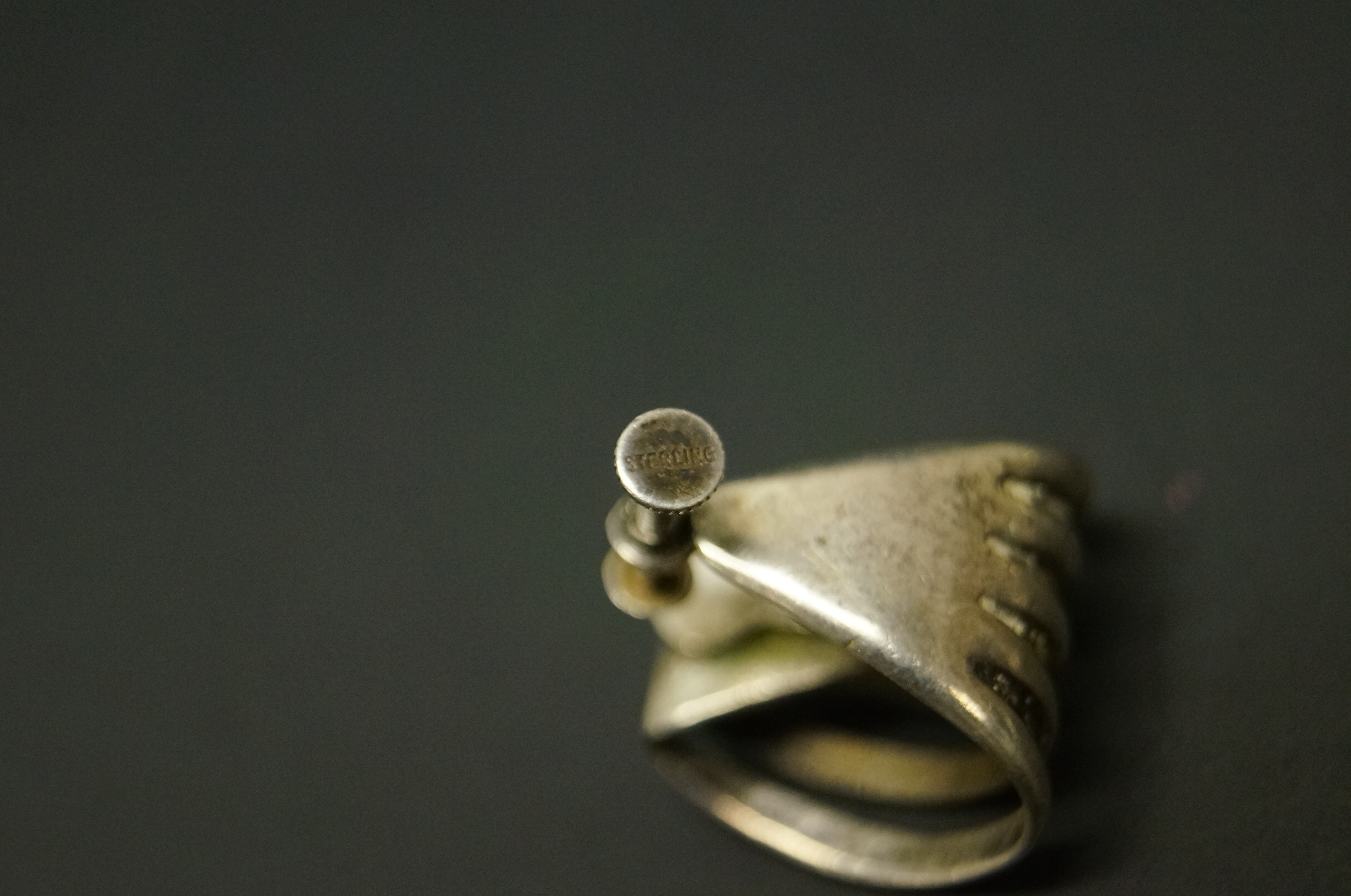 Two Pairs of Vintage Sterling Silver Earrings