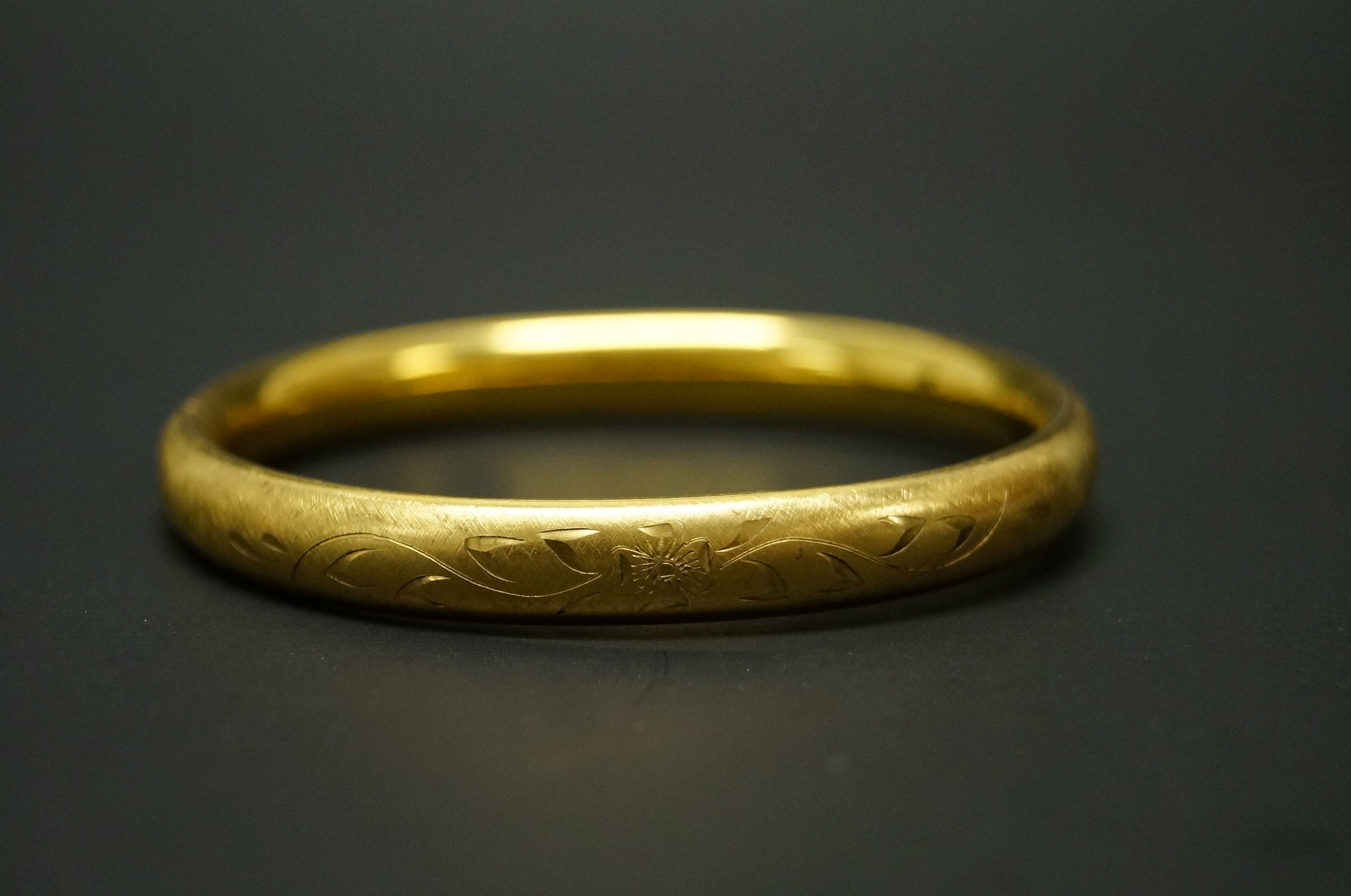 Collection of Gold Tone Bracelets