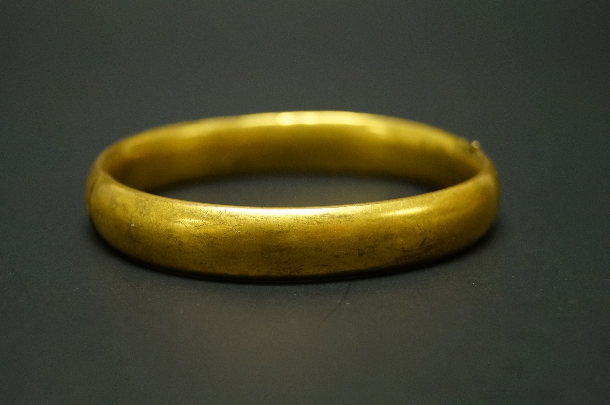 Collection of Gold Tone Bracelets