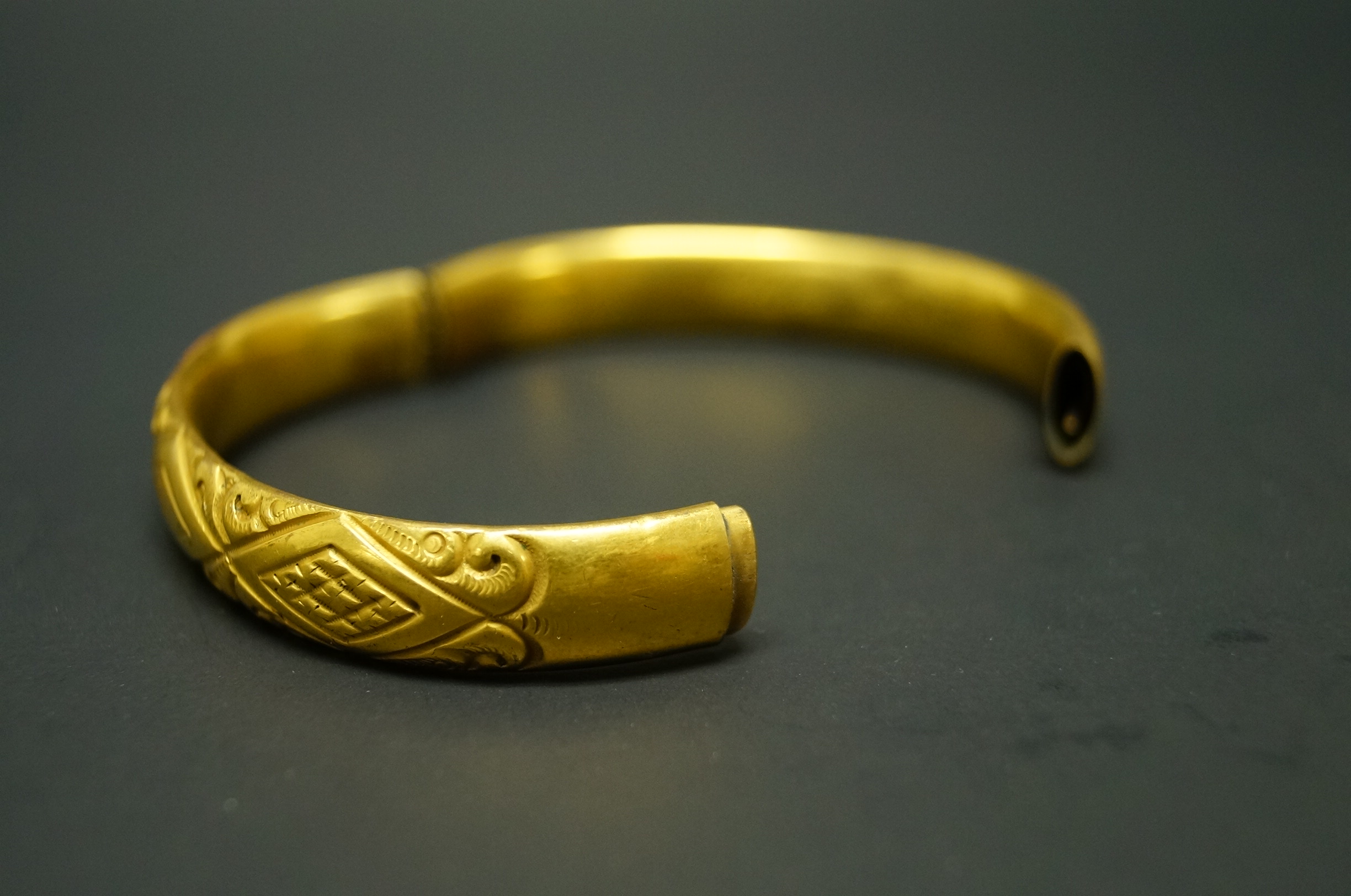 Collection of Gold Tone Bracelets