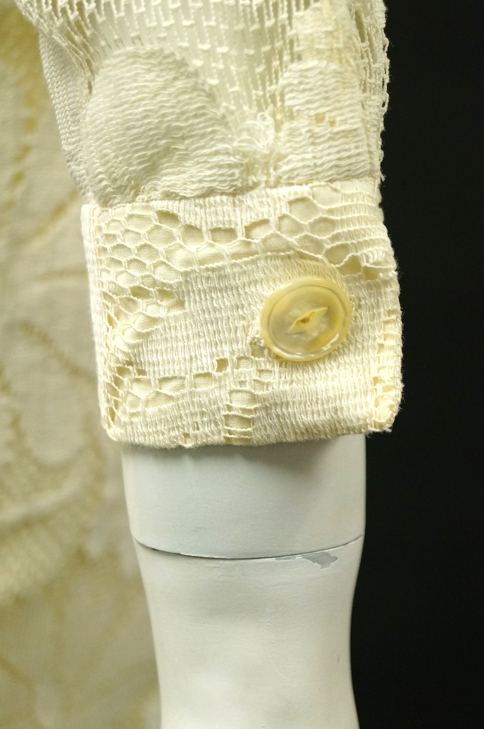 Circa 1970s Floral Lace Dresses, Shirts and Pants