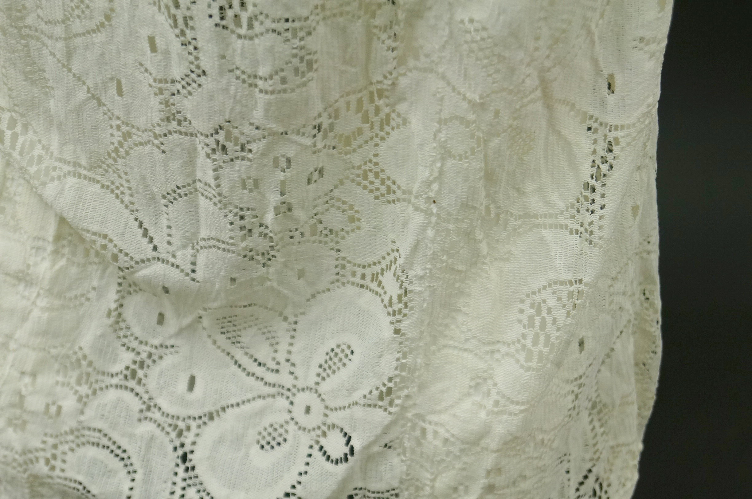 Circa 1970s Floral Lace Dresses, Shirts and Pants