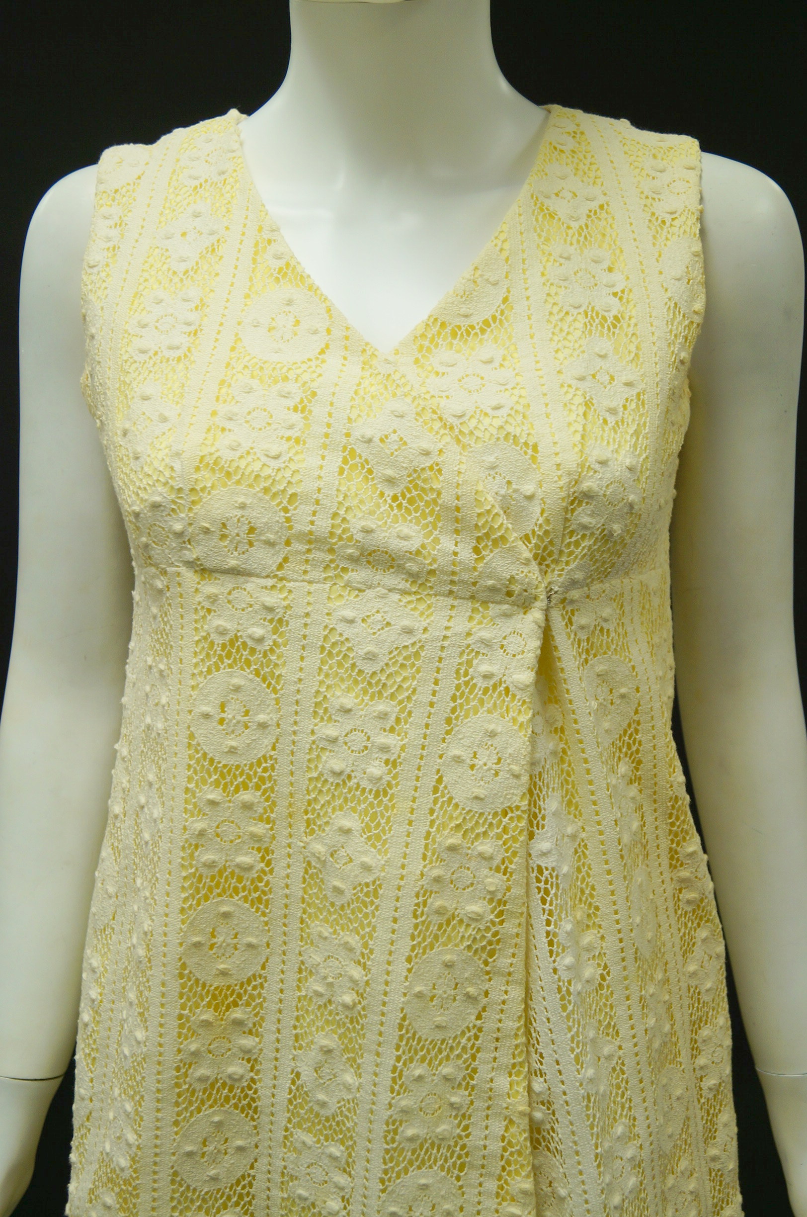 Circa 1970s Floral Lace Dresses, Shirts and Pants