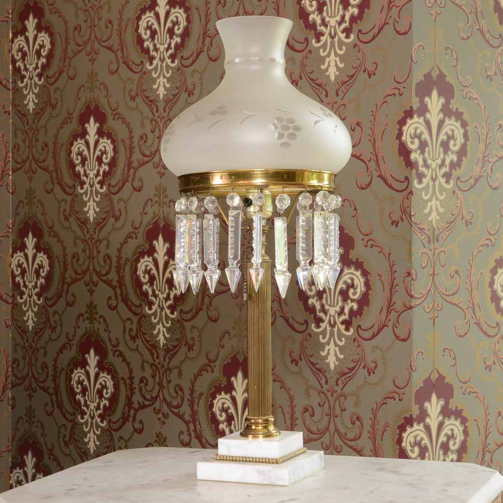 Hollywood Regnecy Style Brass Lamp