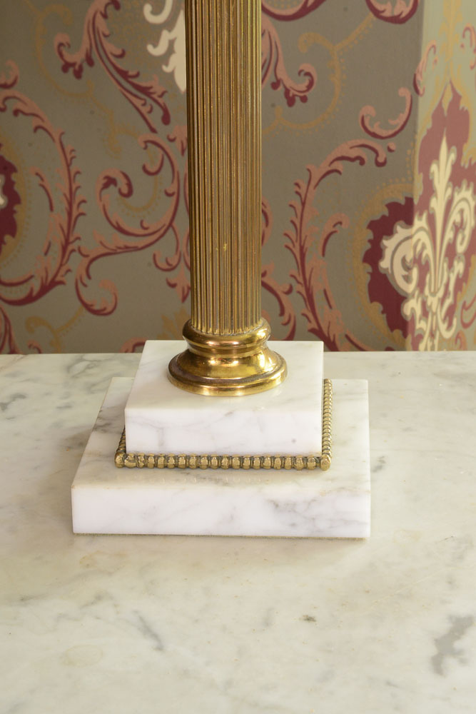 Hollywood Regnecy Style Brass Lamp