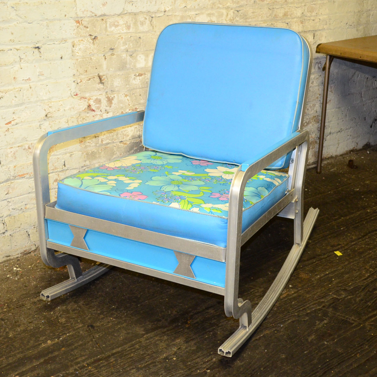 Vintage Aluminum Outdoor Patio Chair