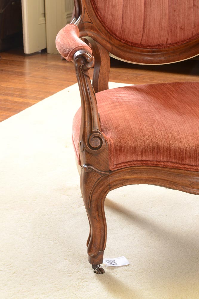 Victorian Gentlemens Parlor Chair