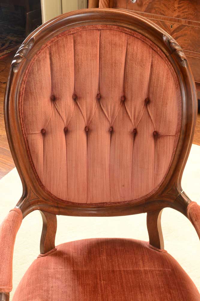 Victorian Gentlemens Parlor Chair