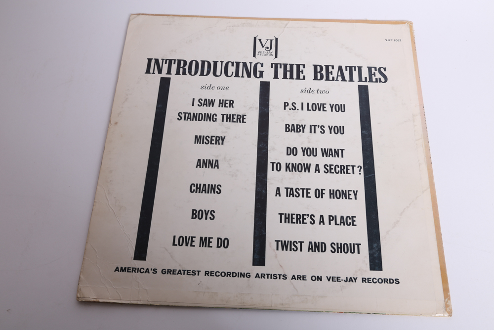 Collection of Classic Vinyl Records