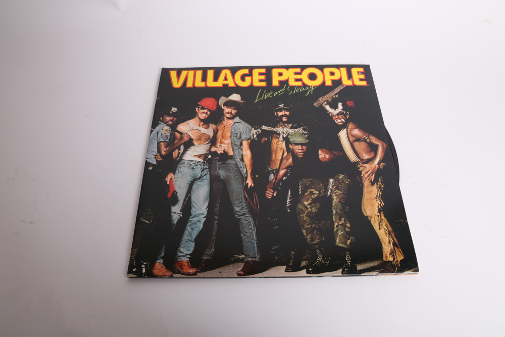 Collection of Classic Vinyl Records