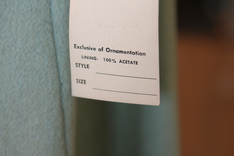 Women's Vintage Coat with Fox Fur Collar