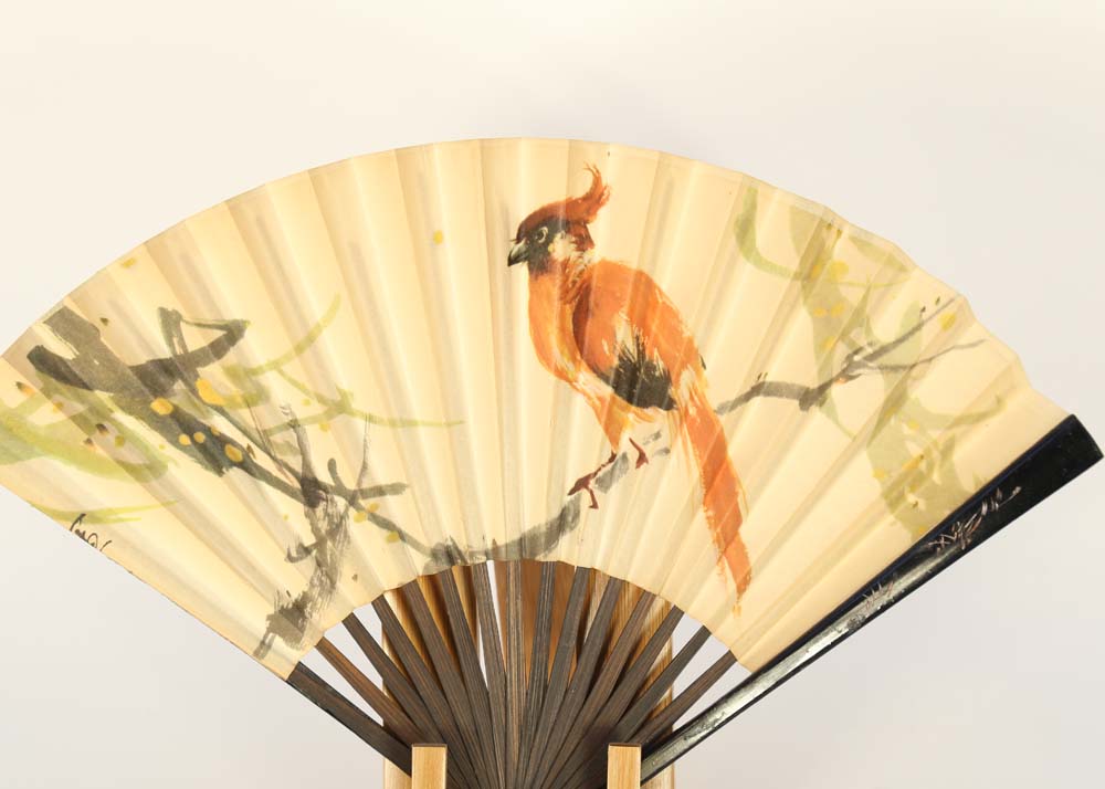 Collection of Asian Paper Fans