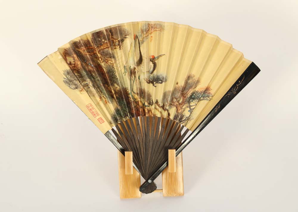 Collection of Asian Paper Fans