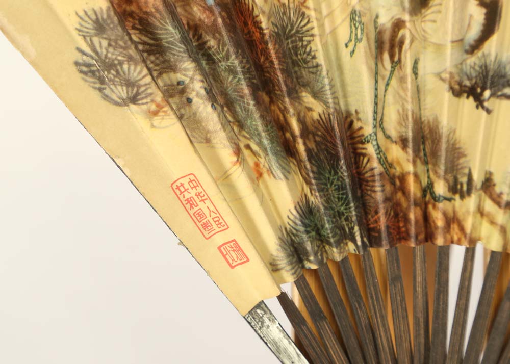Collection of Asian Paper Fans