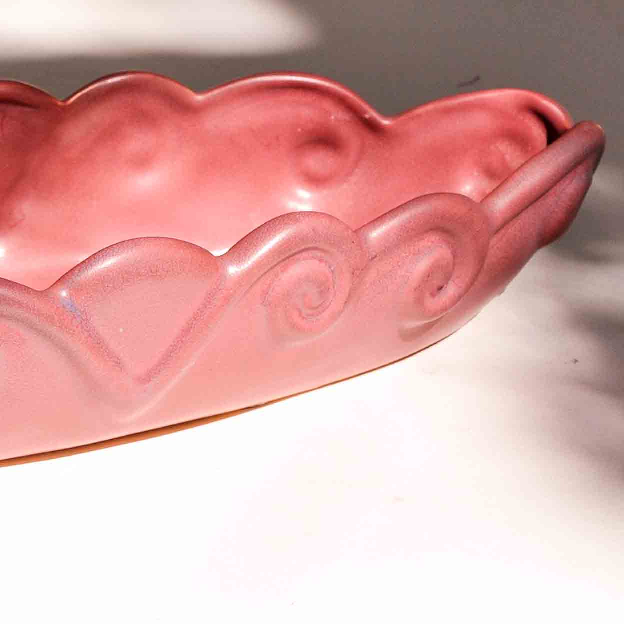 Van Briggle Oval Console Bowl