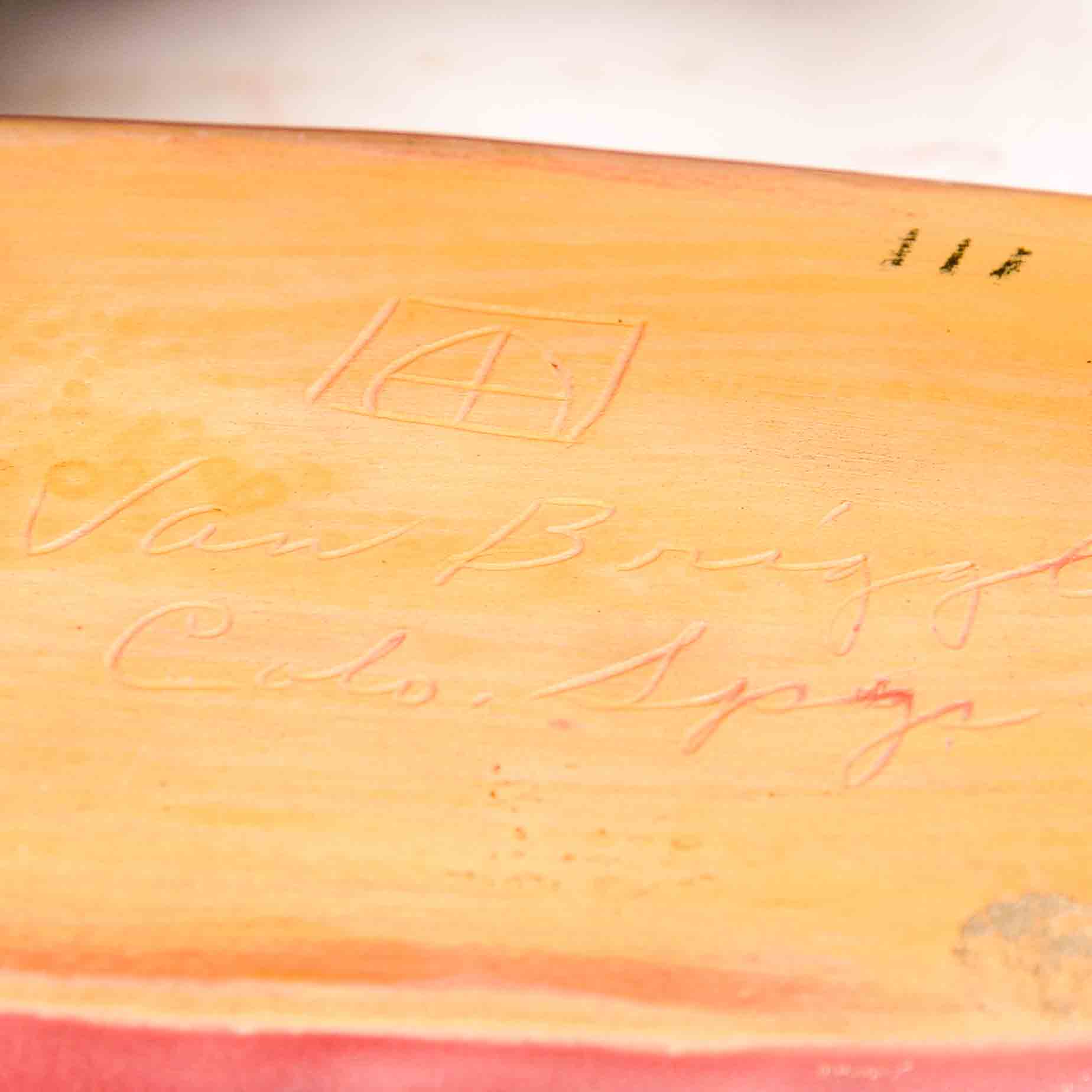 Van Briggle Oval Console Bowl