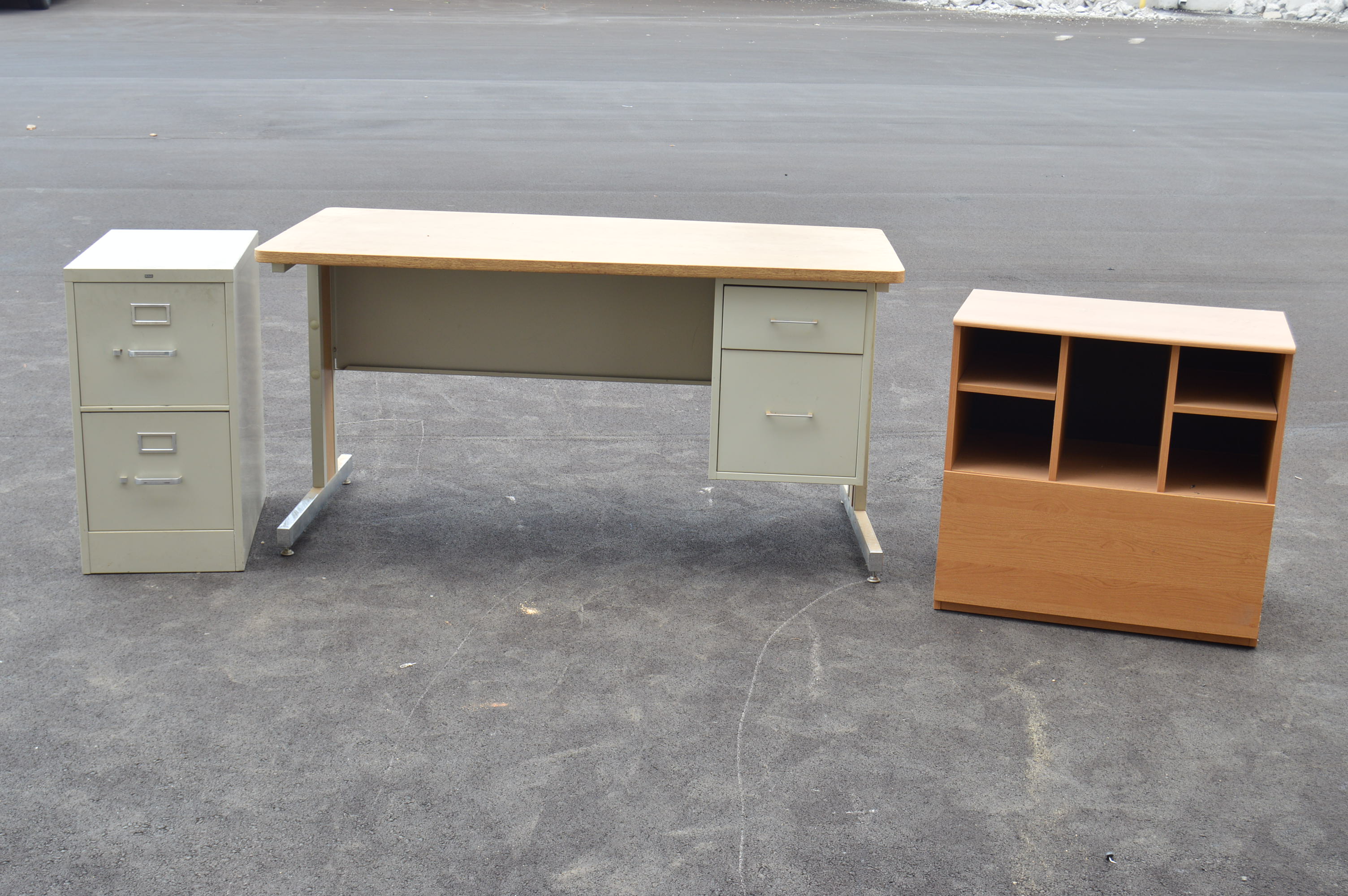 Office Desk and Storage