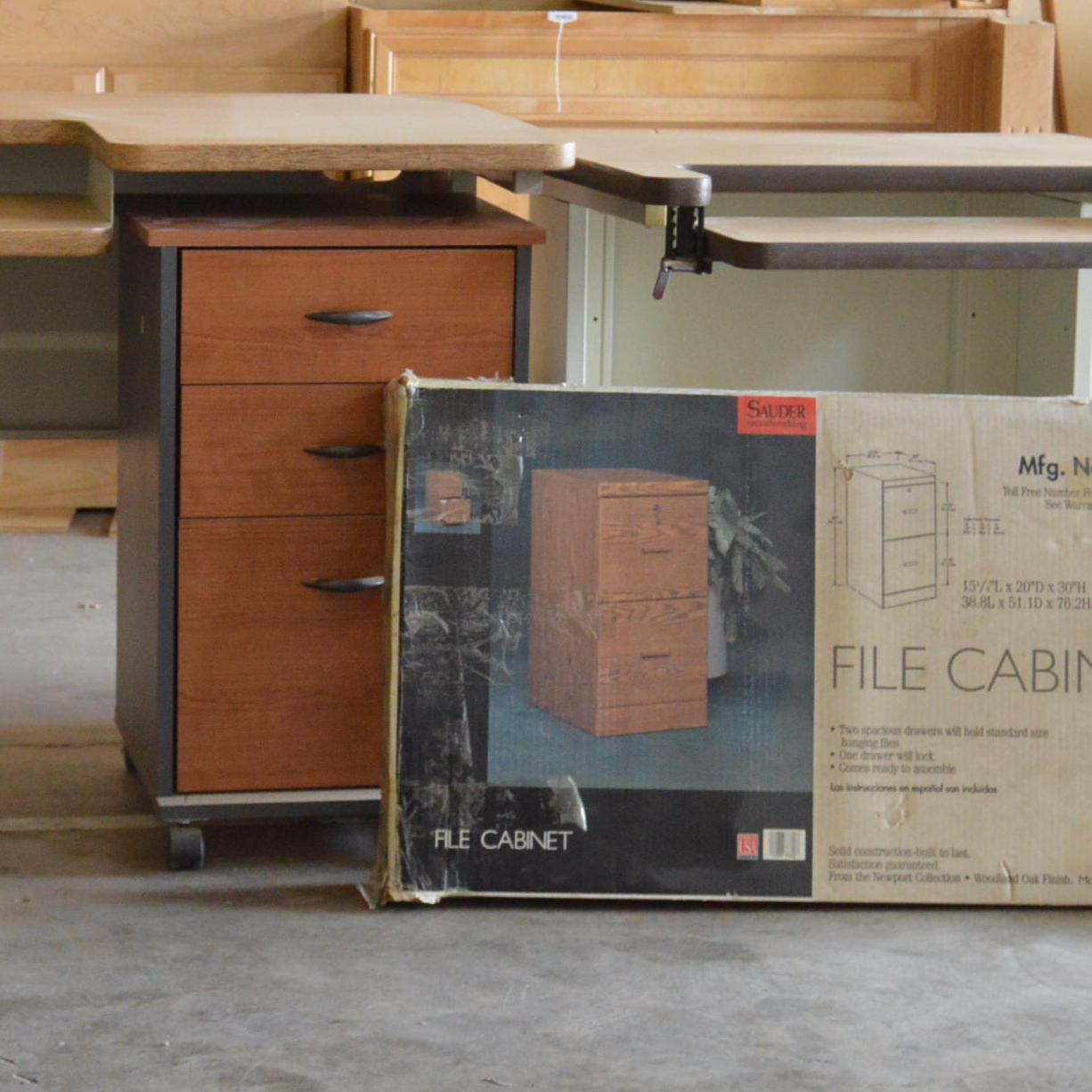 Office Desks and Filing Cabinets