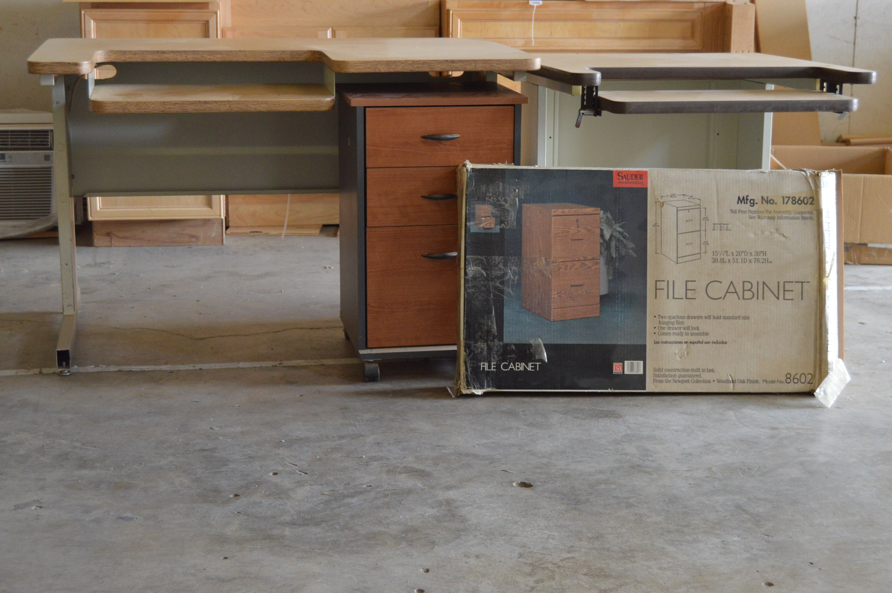 Office Desks and Filing Cabinets