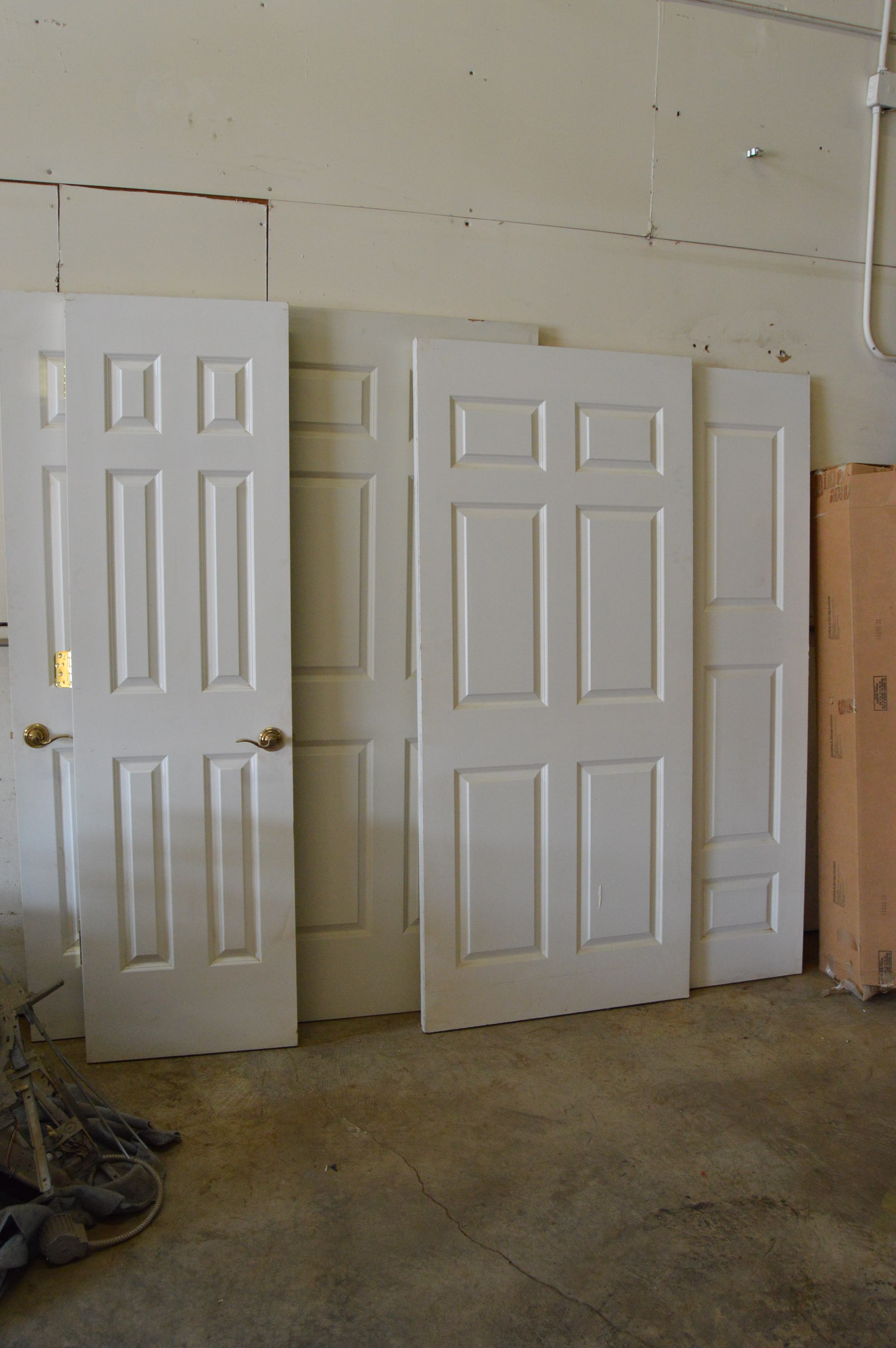 White Paneled Doors