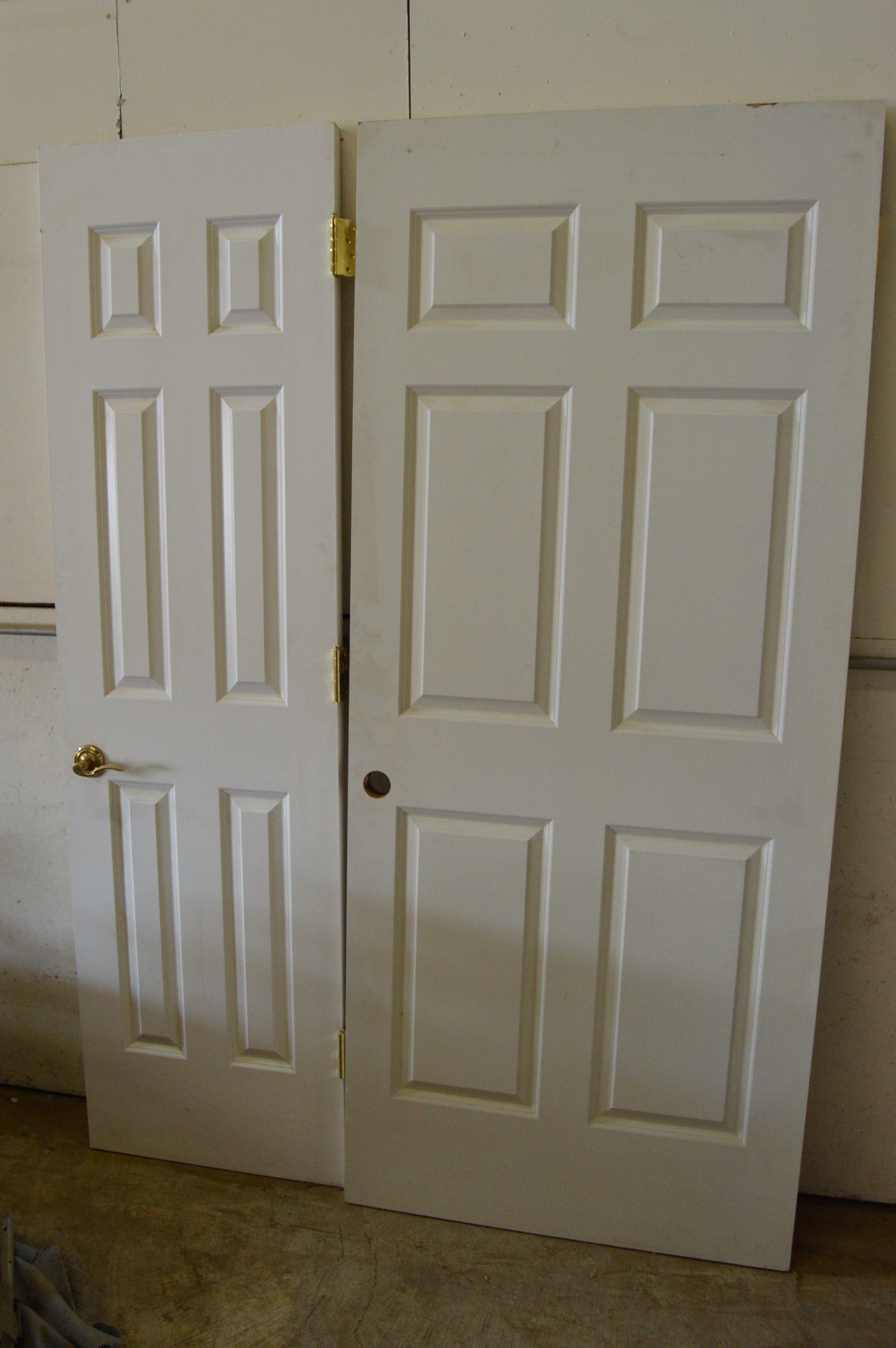 White Paneled Doors