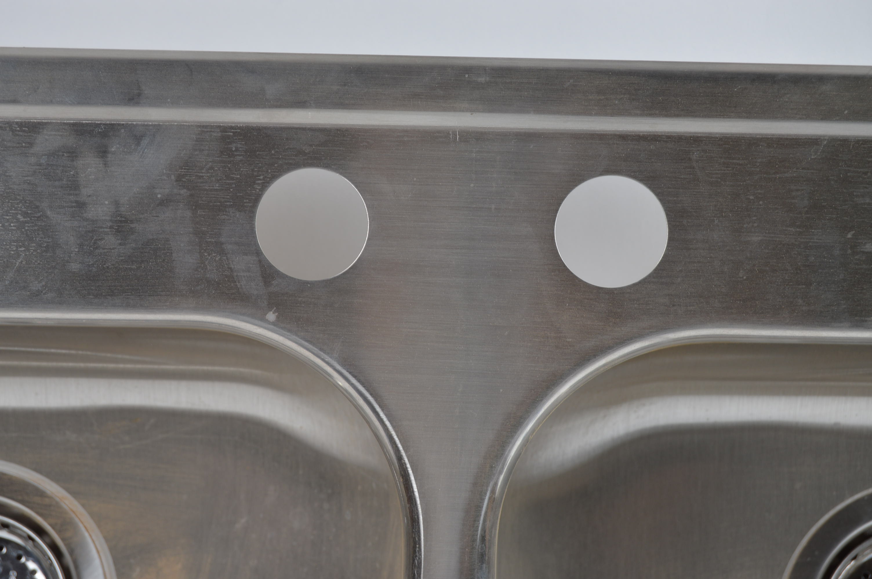 Double Sink and Garbage Disposal