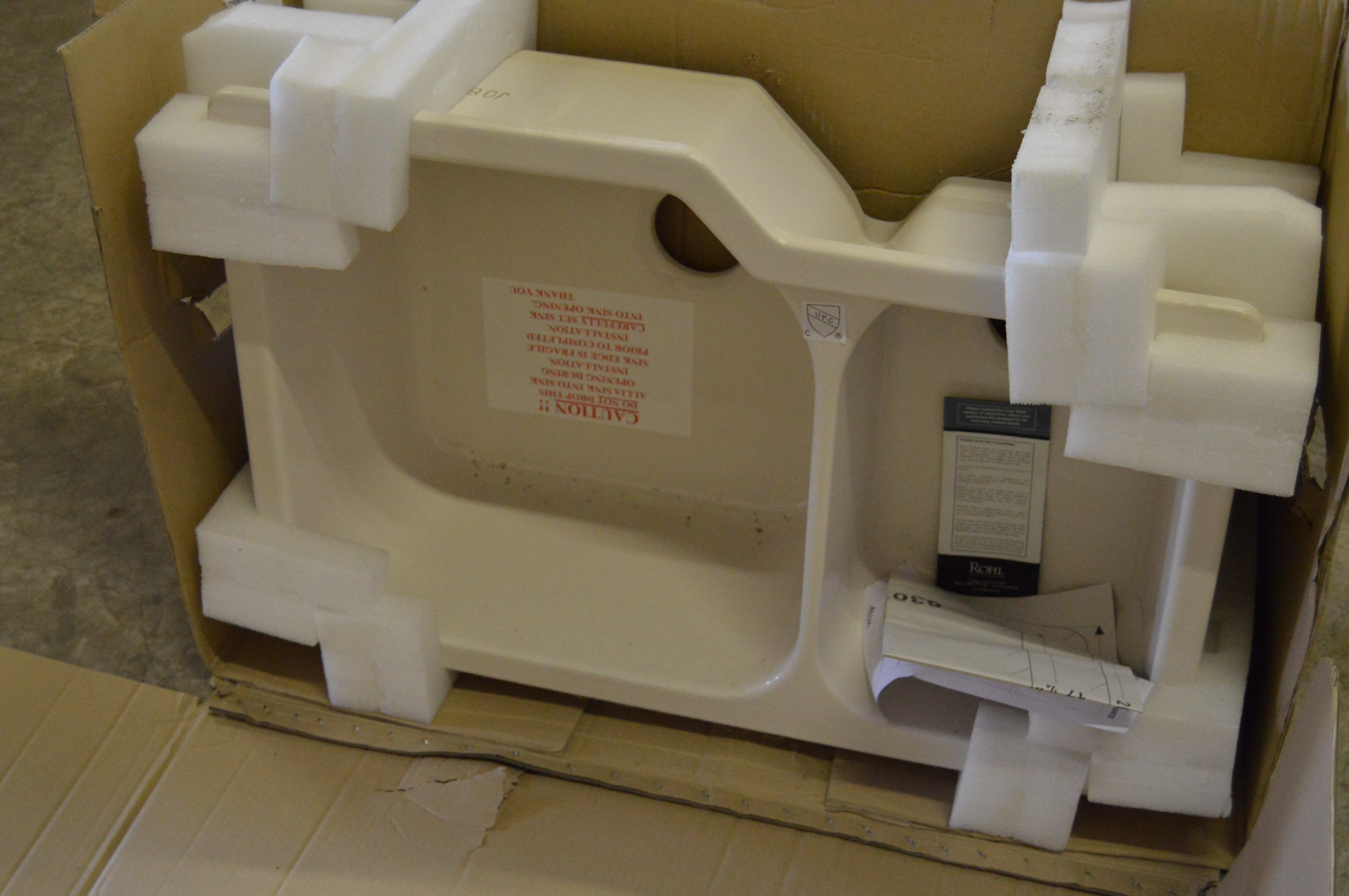 Double Sink and Garbage Disposal