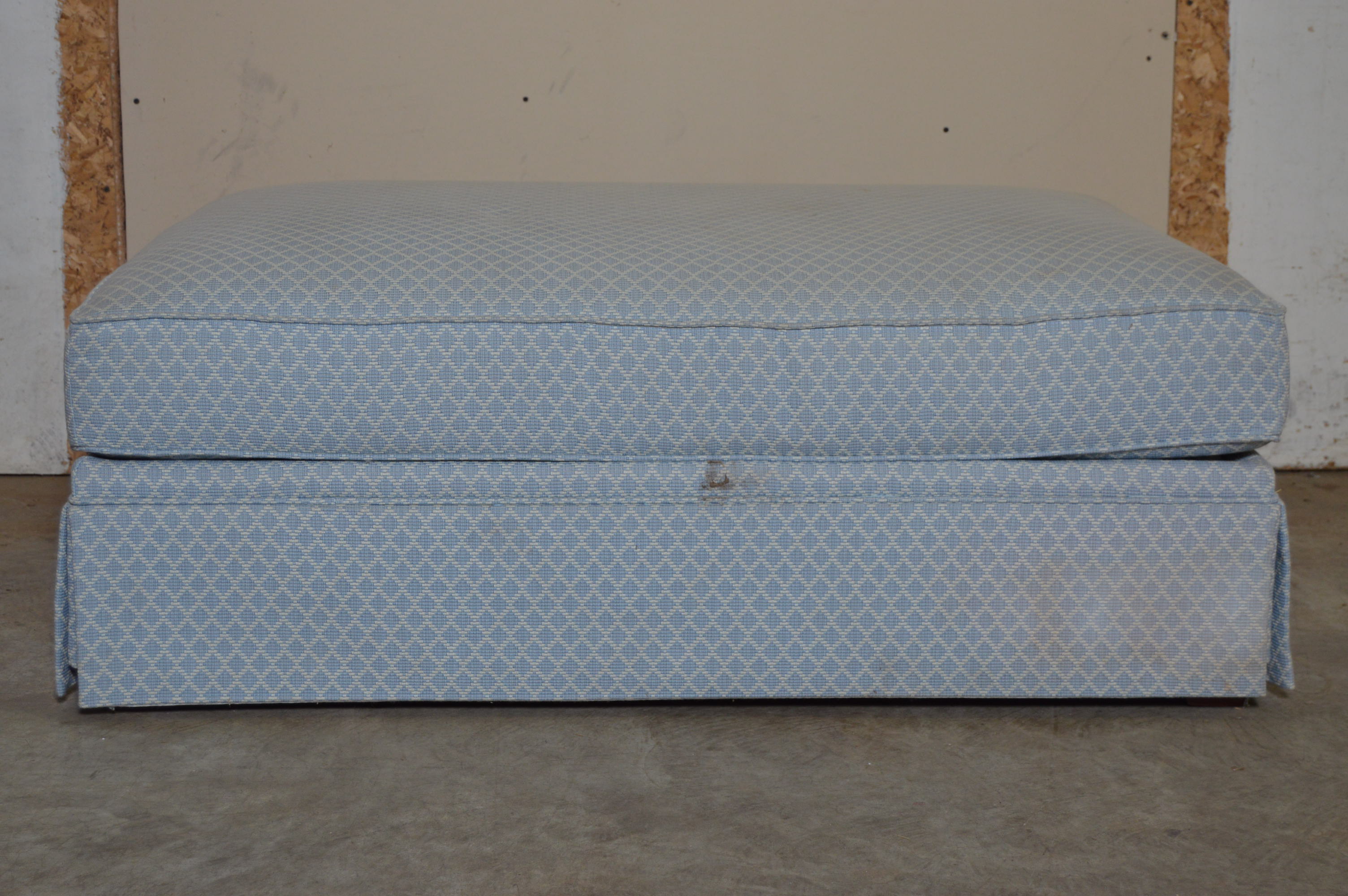 Storage Ottoman and Sewing Chair