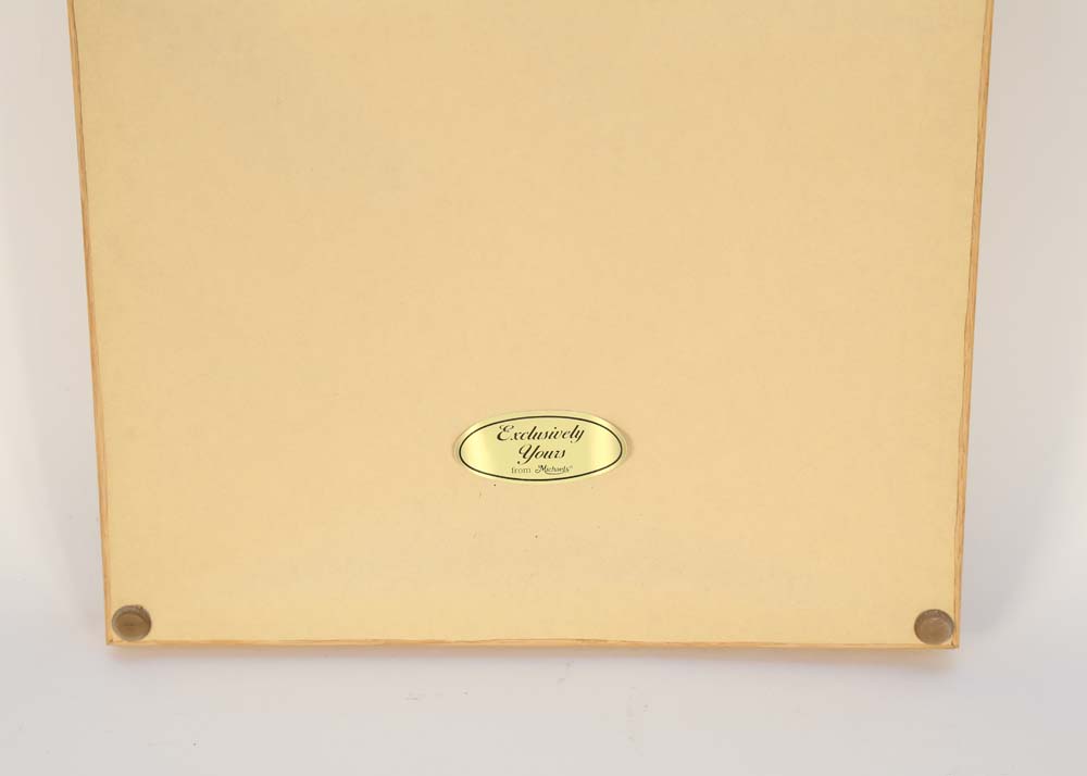 Antique Japanese Daoist Ukiyo-e Woodblock Print